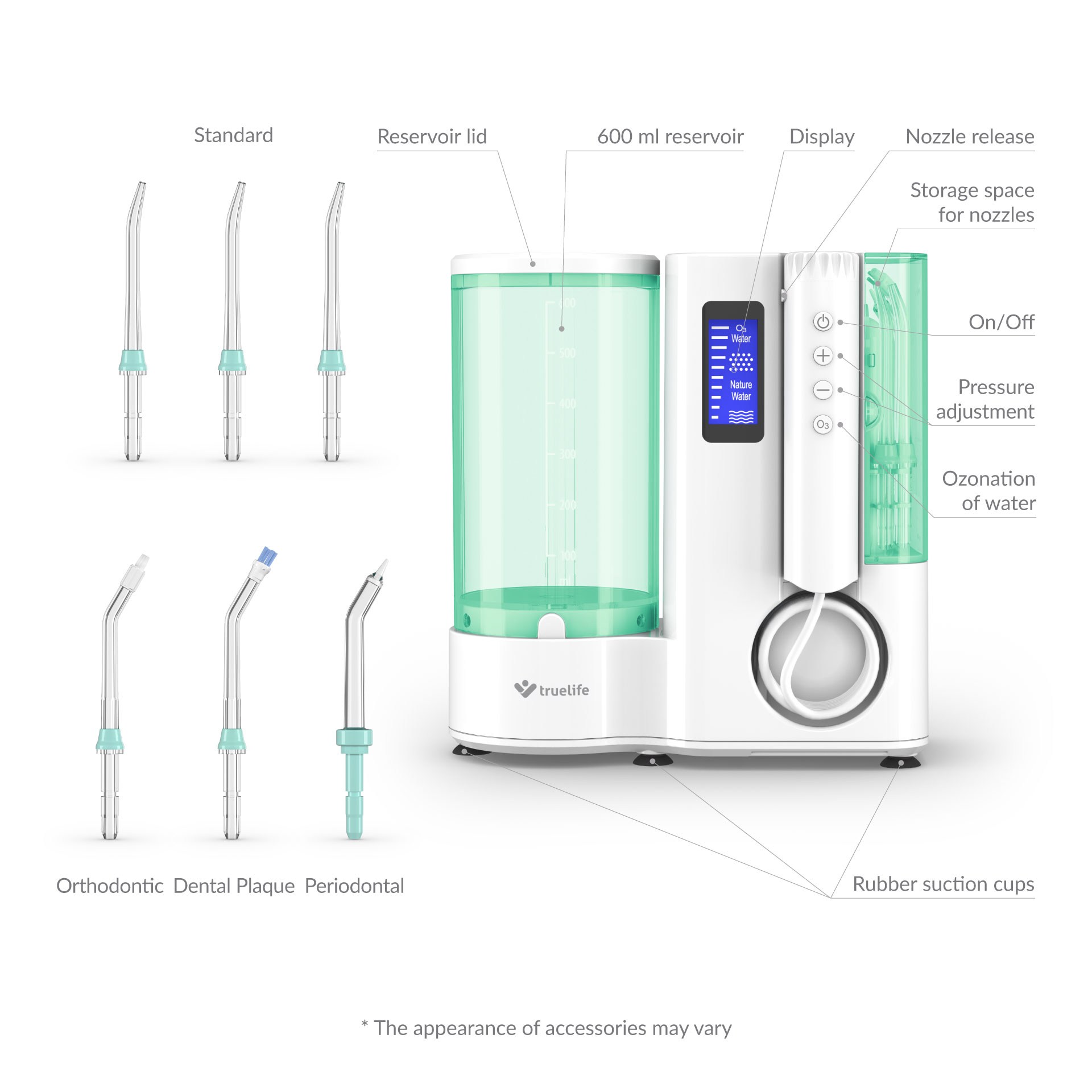 TrueLife AquaFloss Station O300 Ozone1 