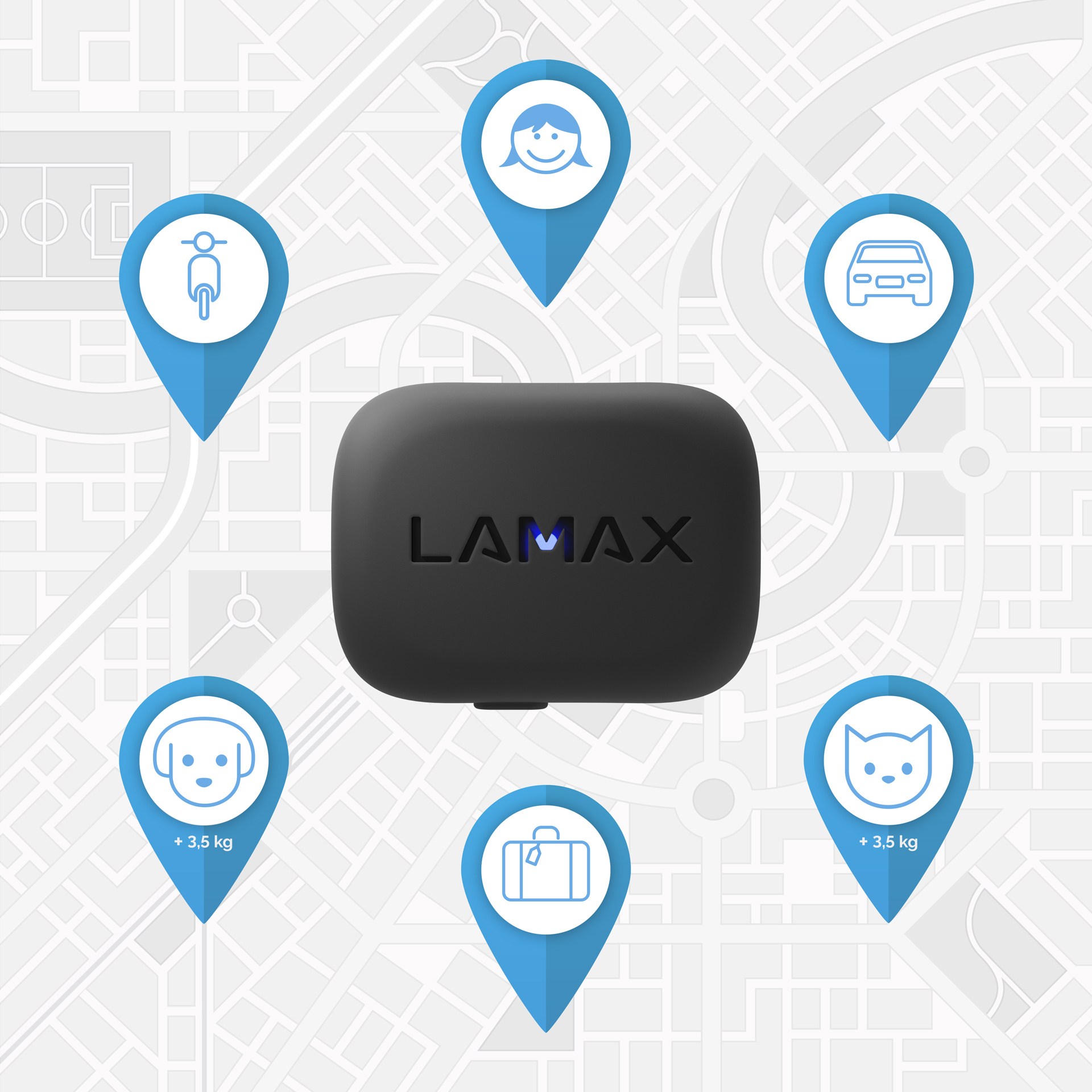 LAMAX GPS Locator with Collar1 