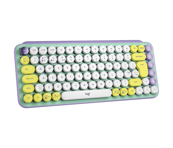 Logitech® POP Keys Wireless Mechanical Keyboard With Emoji Keys - DAYDREAM_MINT - US INT&quot;L - INTNL 