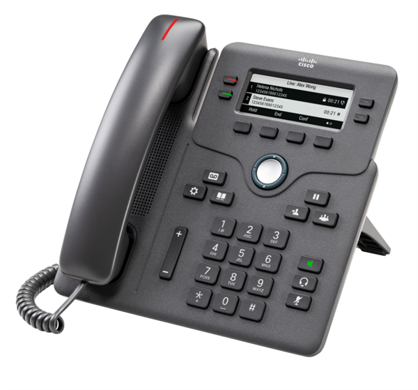 Cisco 6861 Phone with CE power adapter for MPP Systems 