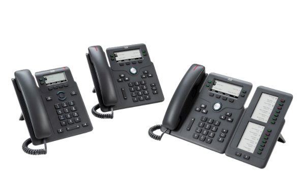 Cisco 6861 Phone with CE power adapter for MPP Systems 