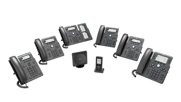 Cisco 6871 Phone for MPP, Color 