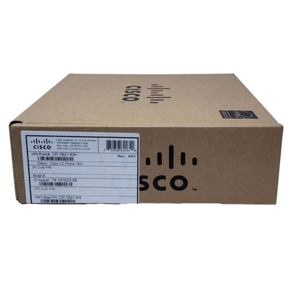 Cisco UC Phone 7821 White 