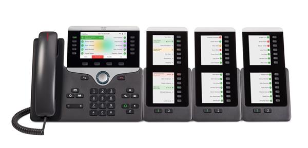 Cisco IP Phone 8861 with Multiplatform Phone firmware 
