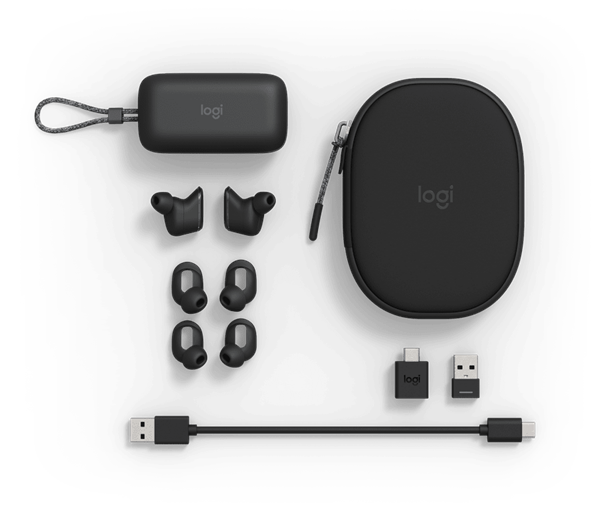 Logitech® Zone True Wireless Headset - GRAPHITE 