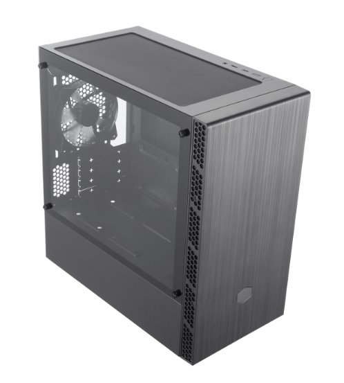 CoolerMaster case MasterBox MB400L bez ODD, mATX, USB3.0, čierna 