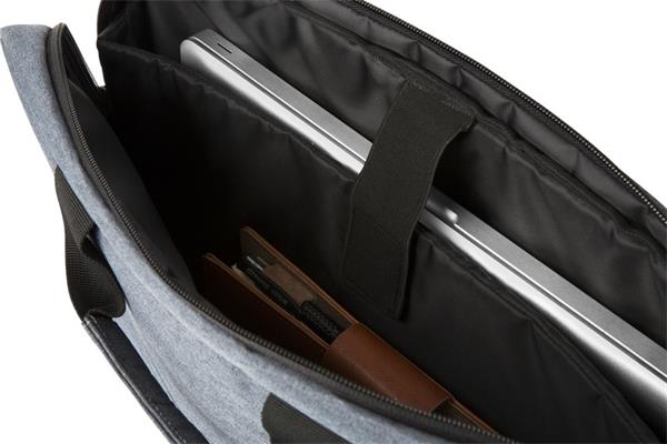 Canyon B-4, elegantná taška na notebook do veľkosti 15.6", šedá 