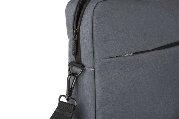 Canyon B-4, elegantná taška na notebook do veľkosti 15.6", šedá 