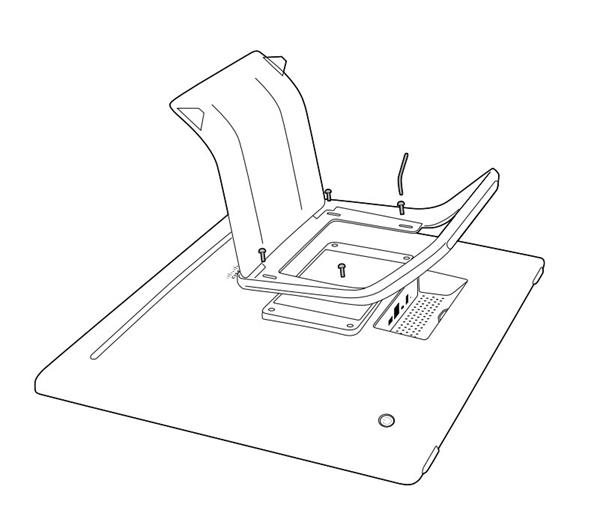 Replacement Desk Stand, Carbon for Webex Desk 