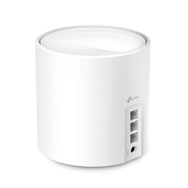 TP-LINK "AX3000 Whole Home Mesh Wi-Fi 6 UnitSPEED: 574 Mbps at 2.4 GHz + 2402 Mbps at 5 GHzSPEC: 2× Internal Antennas, 