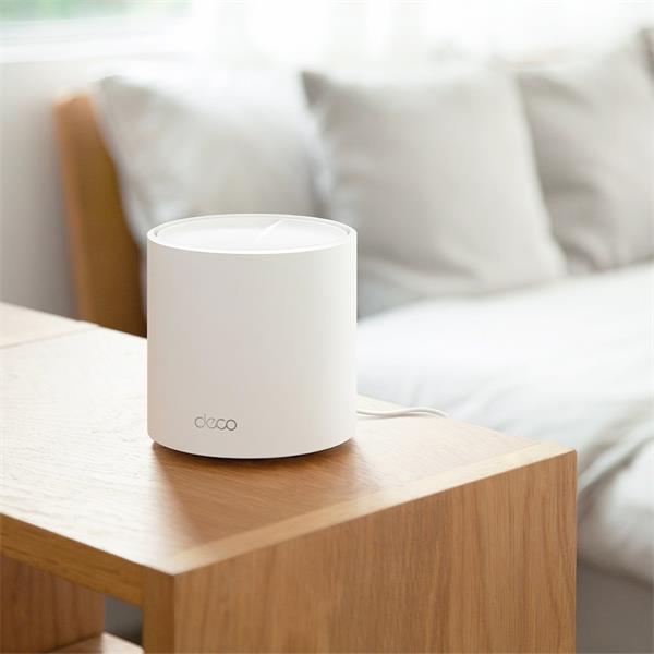 TP-LINK "AX3000 Whole Home Mesh Wi-Fi 6 UnitSPEED: 574 Mbps at 2.4 GHz + 2402 Mbps at 5 GHzSPEC: 2× Internal Antennas, 