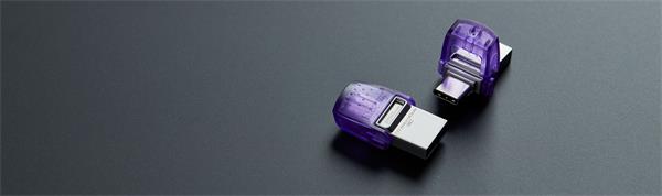 64 GB . USB 3.2 kľúč . Kingston DataTraveler MicroDuo 3C Gen3, OTG, USB-C ( r200MB/s, w20MB/s ) 