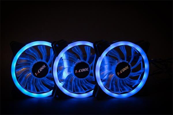 1stCOOL KIT AURA EVO 1 ARGB, 3x Dual Ring 120mm ventilátor + ARGB radič 