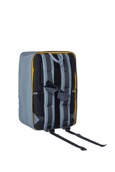 Canyon CSZ-01, batoh na notebook - palubovka, do veľkosti 15,6",  mechanizmus proti zlodejom, 20l, šedý 