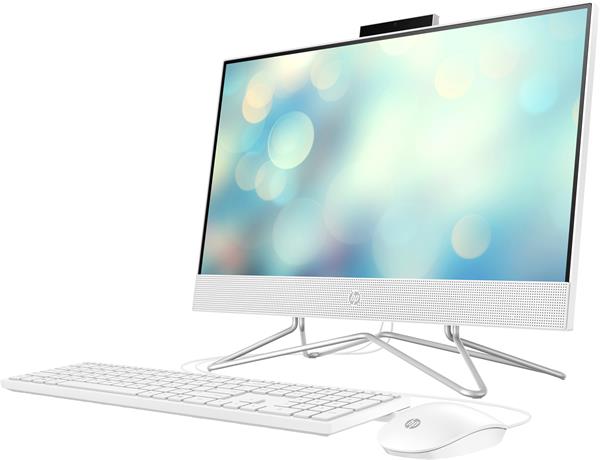 HP 22-dd2052nc AiO, i3-1215U, 21.5 1920x1080/IPS, UMA, 8GB, SSD 256GB, FDOS, 2-2-0, White, WiFi+BT 