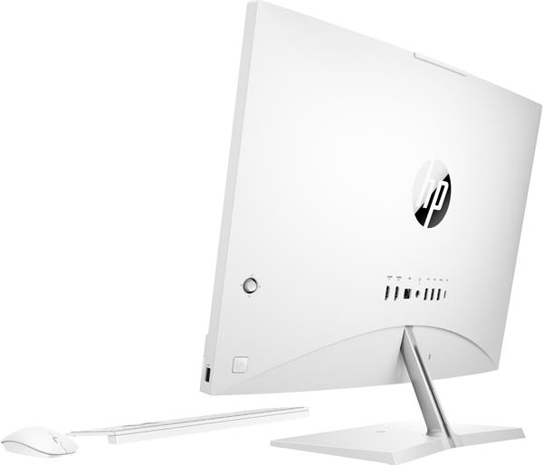 HP Pavilion 24-ca0000nc, R5-5500U, 23.8 1920x1080/IPS, UMA, 16GB, SSD 512GB, W11H, 2-2-0, White, WiFi+BT 