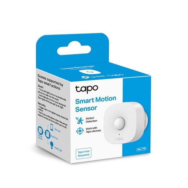 TP-LINK "Smart Motion SensorSPEC: 868 MHz, battery powered(1*CR2450), 120° / 5m detection rangeFeature: Tapo smart app 