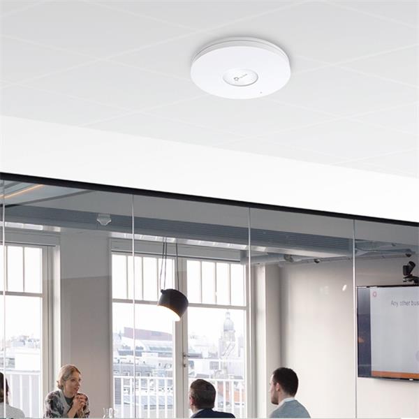 TP-LINK "AX5400 Ceiling Mount Dual-Band Wi-Fi 6 Access Point PORT: 1×2.5 Gigabit RJ45 PortSPEED:574Mbps at  2.4 GHz +  