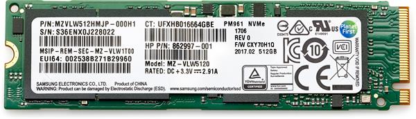 HP 1TB TLC PCIe3x4 NVMe M2 SSD 