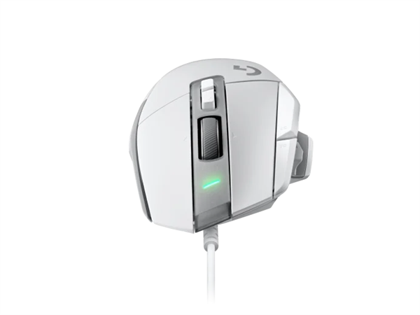 Logitech G502 X - hráčska myš, USB - biela 