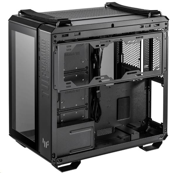 ASUS TUF GAMING GT502/ Midi Tower/ Transpar./ Čierna 
