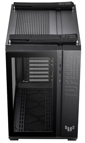 ASUS TUF GAMING GT502/ Midi Tower/ Transpar./ Čierna 