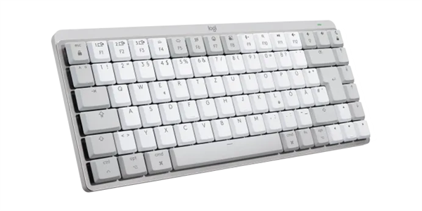 Logitech® MX Mechanical Mini for Mac Minimalist Wireless Illuminated Keyboard  - PALE GREY - US INT"L - EMEA 