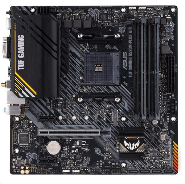 ASUS TUF GAMING A520M-PLUS WIFI soc.AM4 A520 DDR4 mATX M.2 D-Sub HDMI DP 