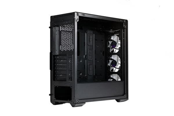 CoolerMaster case MasterBox 520 Mesh, ATX, čierna, bez zdroje 