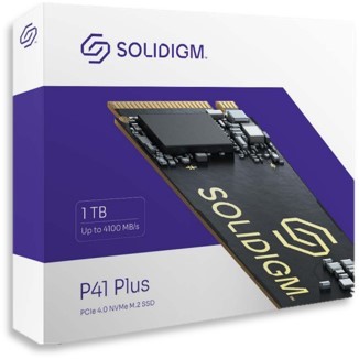 Solidigm P41 Plus Series (2000GB, M.2 80mm PCIe 4.0, 3D4, QLC), retail 