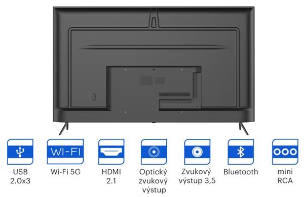 KIVI TV 65U740NB, 65" (165 cm), 4K UHD LED TV, Google Android TV 9, HDR10, DVB-T2, DVB-C, WI-FI, Google Voice Search 