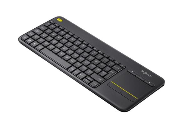 Logitech® K400 Plus Wireless Touch Keyboard Black, SK/CZ 