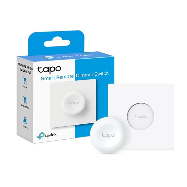 TP-LINK "Smart Remote Dimmer SwitchSPEC: 868 MHz, battery powered(1*CR2032), EU/UK wall plateFeature: Tapo smart app,  