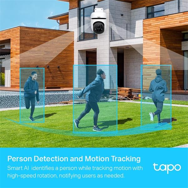 TP-LINK "Tapo Outdoor Pan/Tilt Security Wi-Fi CameraSPEC: 1080p, 2.4 GHz, Horizontal 360?FEATURE: Physical Privacy Mod 