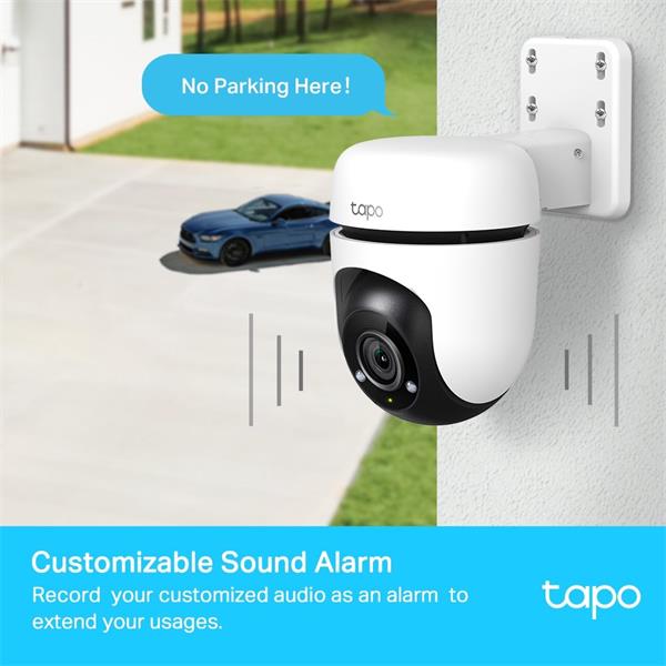 TP-LINK "Tapo Outdoor Pan/Tilt Security Wi-Fi CameraSPEC: 1080p, 2.4 GHz, Horizontal 360?FEATURE: Physical Privacy Mod 