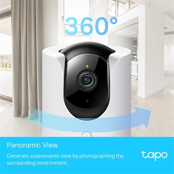 TP-LINK "Tapo Pan/Tilt AI Home Security Wi-Fi CameraSPEC: 2K (2560x1440) 4MP, Starlight Sensor, 2.4 GHz Wi-Fi, 802.11b/ 