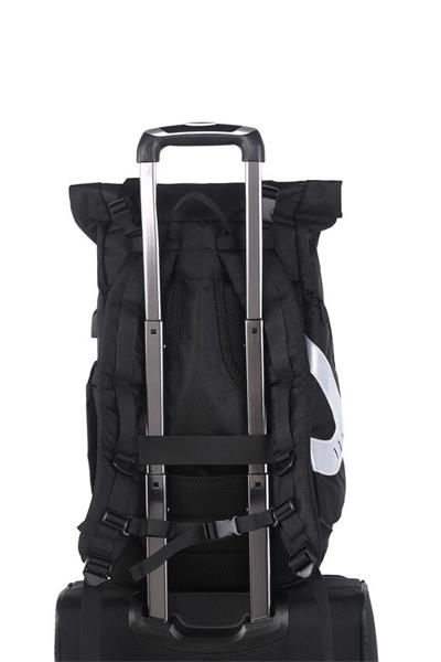 Canyon RT-7, batoh pre 17´´ notebook, rolovateľný, 29l, USB-A nabíjací port, čierny 