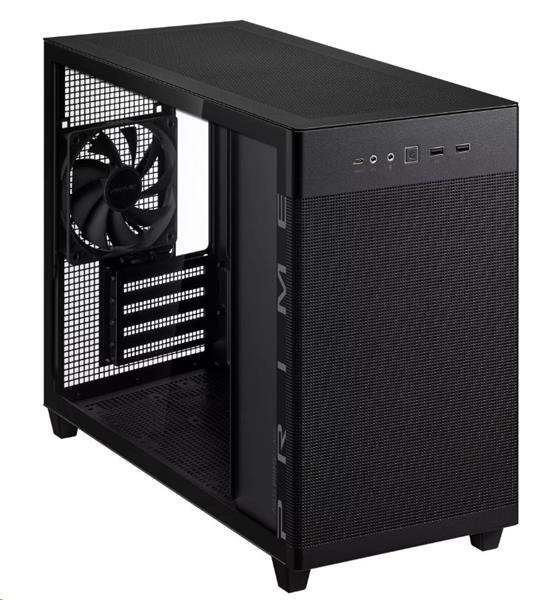 ASUS PRIME AP201/ Micro ATX/ Transpar./ Čierna 