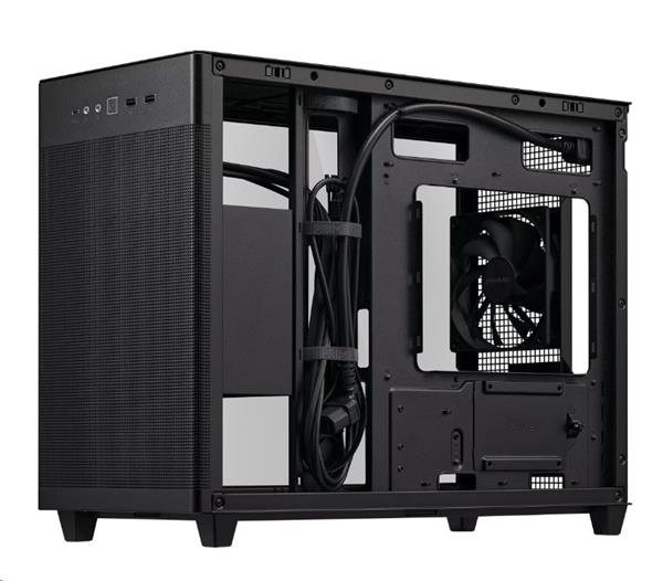 ASUS PRIME AP201/ Micro ATX/ Transpar./ Čierna 