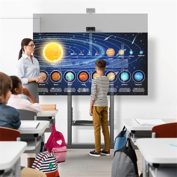 ONKRON TV mobilný stojan pre 50"-100", VESA 1000x600 max, 90kg,  čierny 