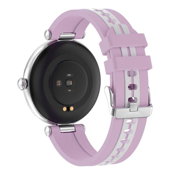 Canyon SW-61, Semifreddo smart hodinky dámske, BT, fareb. LCD displej 1.19´´, vodotes. IP68, 25 športov, fialové 
