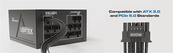 Zdroj 1000W, Seasonic VERTEX GX-1000 Gold, retail 