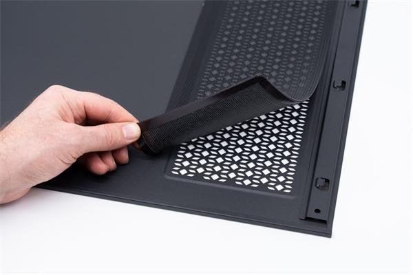 1stCOOL MiddleTower Wind Storm Black, E-ATX, USB3.0, čierna 