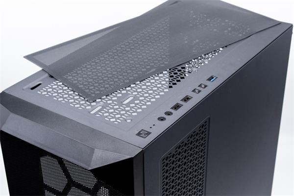 1stCOOL MiddleTower Wind Storm Black, E-ATX, USB3.0, čierna 
