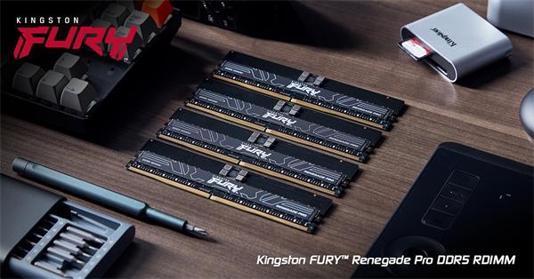 DDR 5....      256GB . 4800MHz. CL36 FURY Renegade Pro Kingston PnP (8x32GB) 