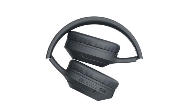 Canyon BTHS-3 Bluetooth bezdrôtové slúchadlá, USB-C nabíjanie, sklápací dizajn, handsfree, 15 hod výdrž, šedé 