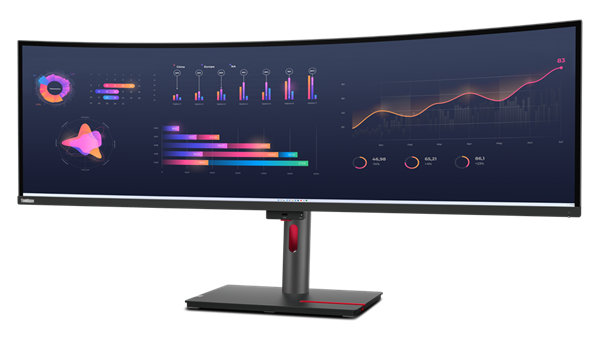 Lenovo ThinkVision/ P49w-30/ 49"/ IPS/ 5120x1440/ 60Hz/ 6ms/ Black/ 3R 