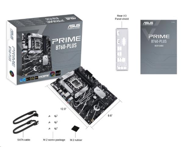 ASUS PRIME B760-PLUS soc 1700 DDR5 ATX D-Sub HDMI DP 