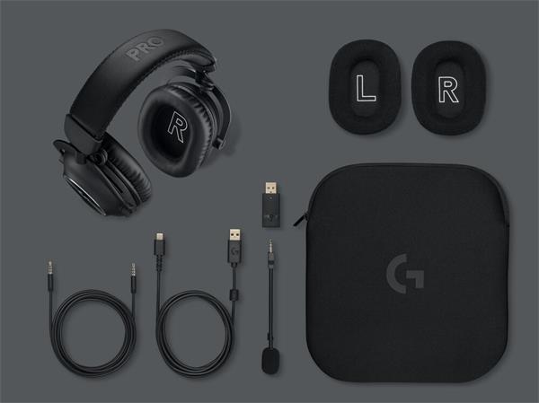 Logitech® G PRO X 2 LIGHTSPEED Wireless Gaming Headset - BLACK 