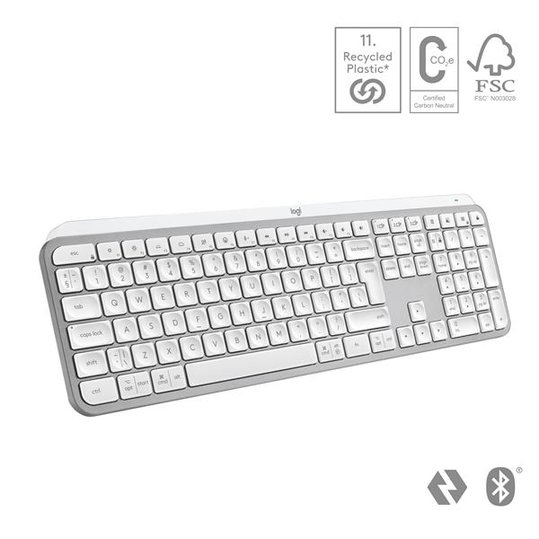 Logitech® MX Keys S Pale Grey / US 